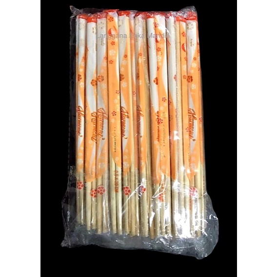 Sumpit Steril Bambu / Sumpit + Tusuk gigi / Sumpit Bakmi Isi 50pcs