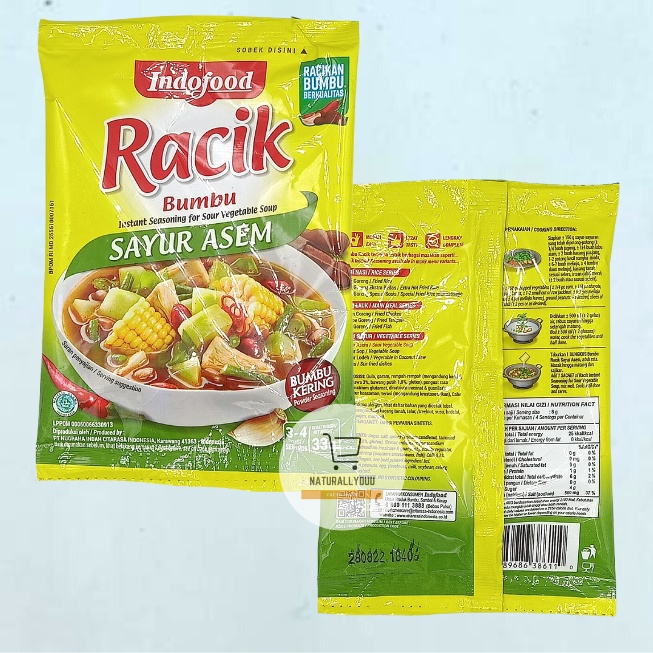 Indofood Bumbu Racik Sayur Asam Instant 20gr