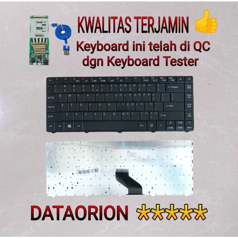 Keyboard Acer Aspire E1-471 E1-471G E1-451 E1-431 E1-431G E1-421 E1-421G HITAM