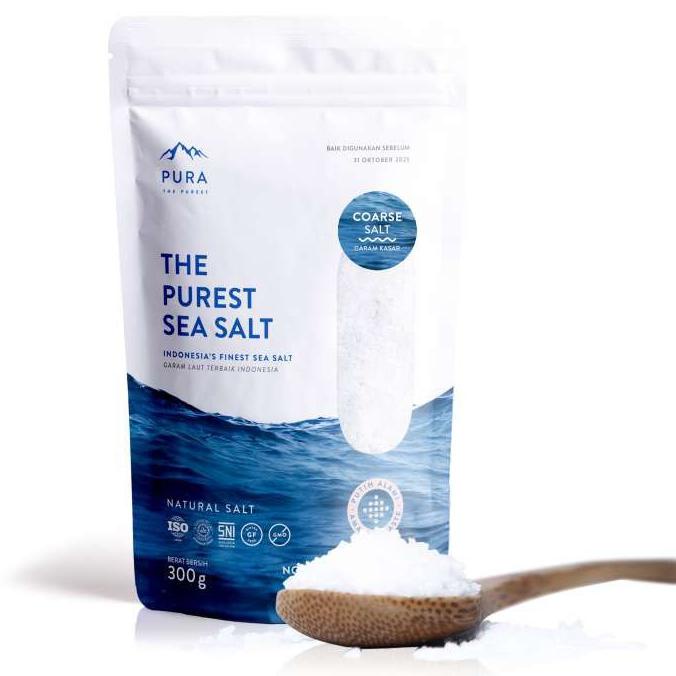 

Promo Awal tahun PURA PUREST SEA SALT 300 GR - GARAM LAUT NATURAL/ himalayan salt - pura300g HALUS
