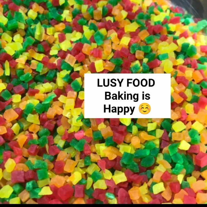 

sukade mix buah kering 4 warna repack