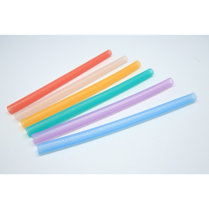 MARCUS &amp; MARCUS Silicone Straw &amp; Brush Set Sedotan reusable silicon