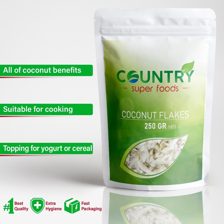 

[ 250 GR ] - Coconut Flakes | Kelapa Serut