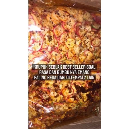 

Kerupuk seblak asli garut 90gr