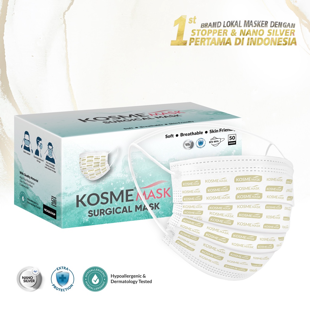 KOSMEMASK SURGICAL NANO SILVER