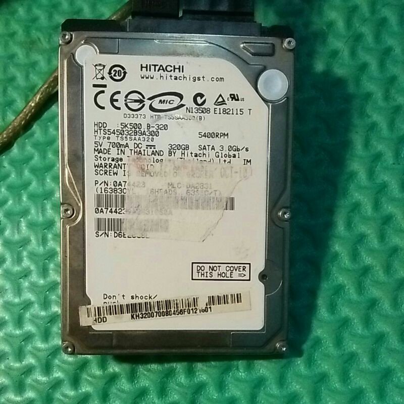 HARDISK LAPTOP 320GB
