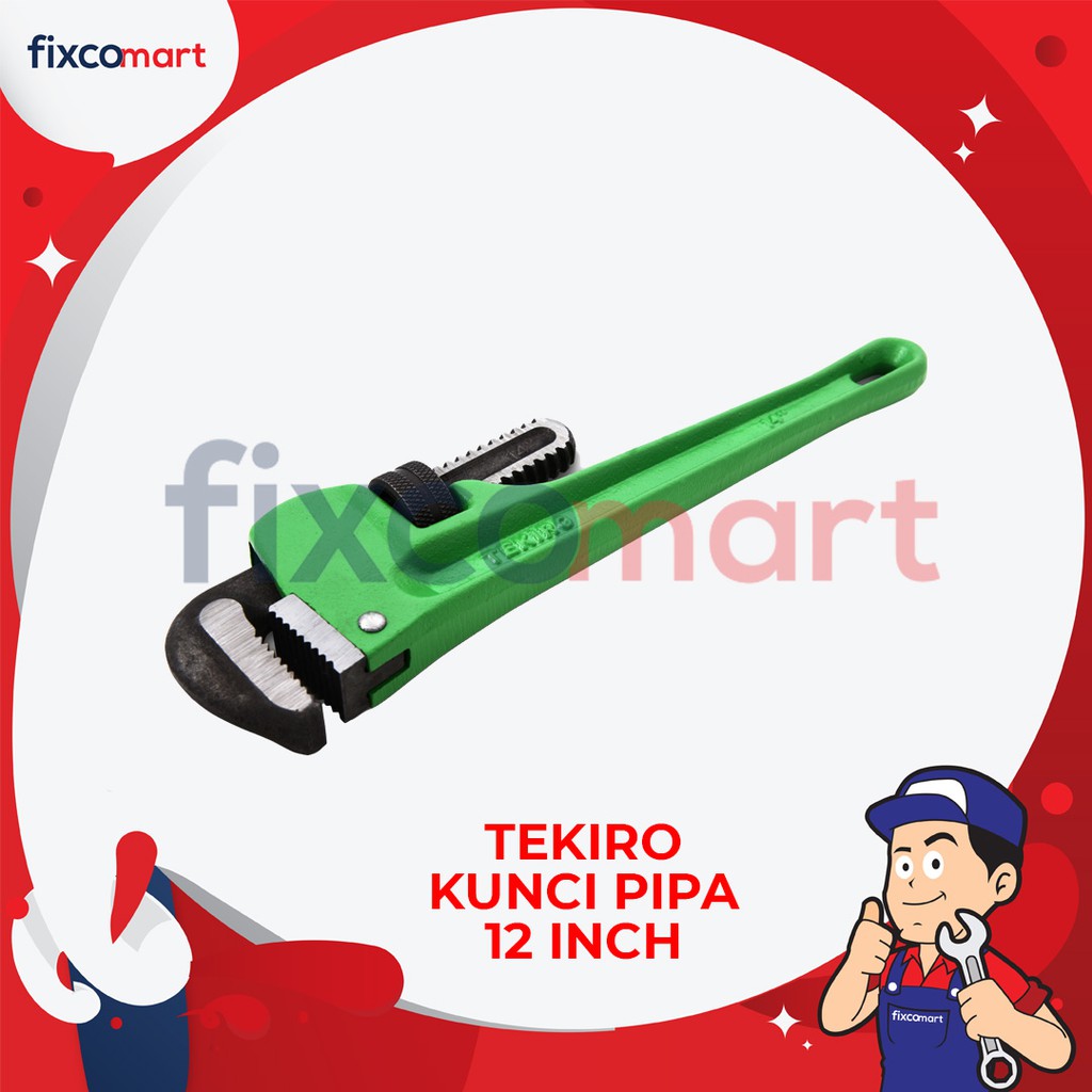 Tekiro Pipe Wrench 12 Inch / Tekiro Kunci Pipa 12 Inch