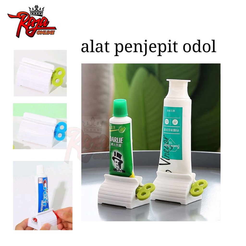 PO7-Penjepit Odol Manual Dispenser Pasta gigi Mini