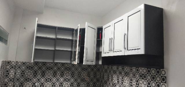 Rak gantung dapur L  kitchen set 6  pintu sucitra