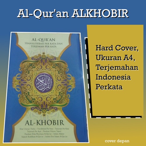 Al-Qur'an Al-Khobir A4 Biru