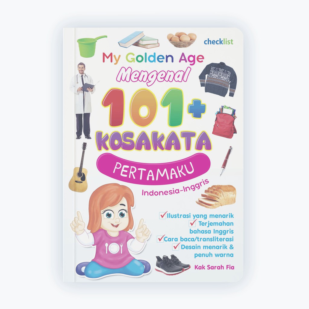 Checklist Boardbook Balita Mengenal 101+ Kosakata Pertamaku (My Golden Age)