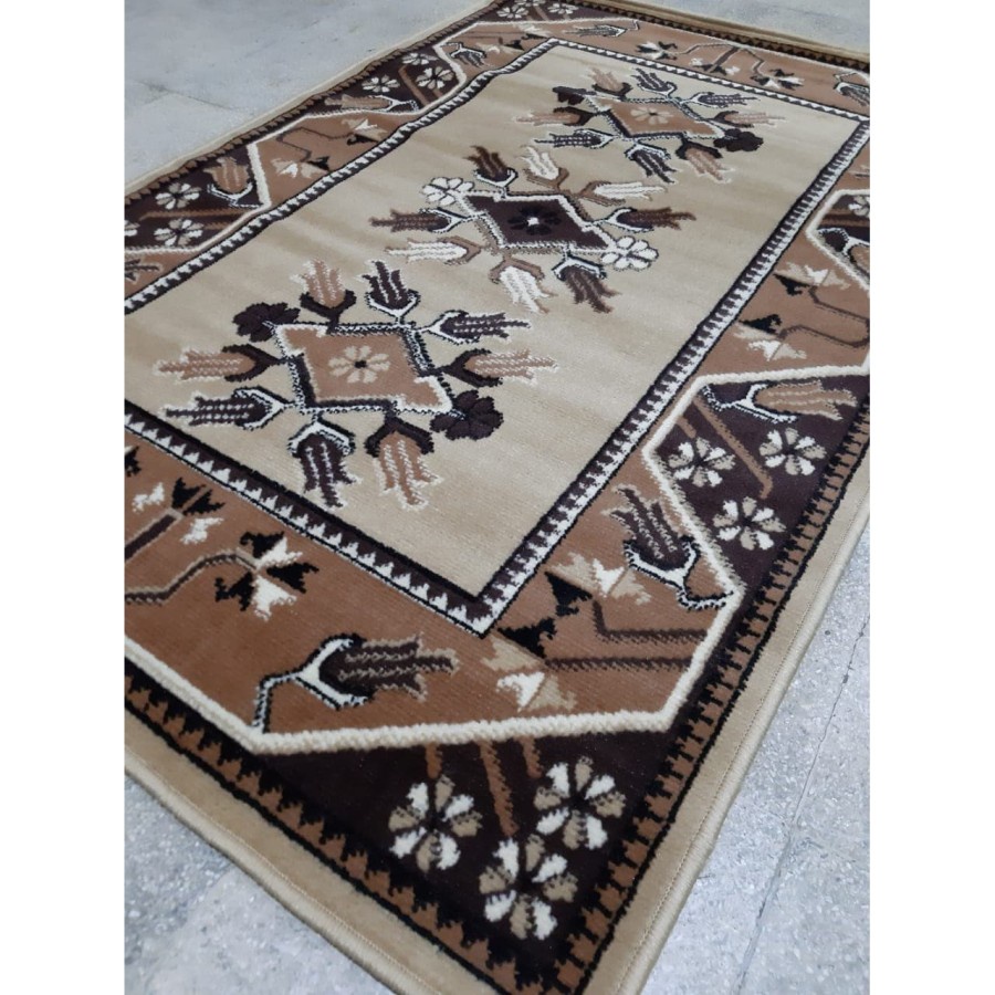 KARPET MIRZAE 100X150 MZ08 BROWN-2