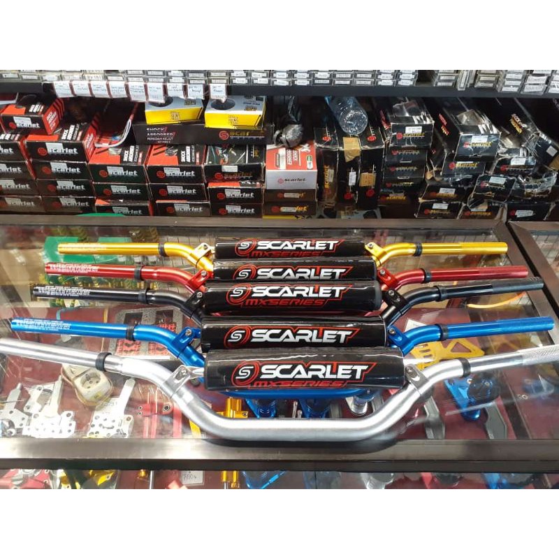 Stang Setang Fatbar Stang Twinwall Original SCARLET Premium 5MM