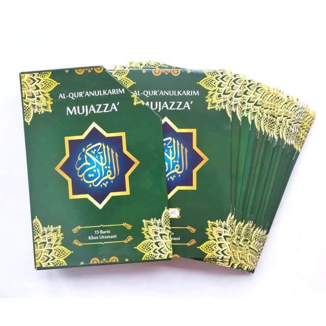 ALQURAN MUJAZA' PER JUZ - AL QURAN KHOT UTSMANI 15 BARIS - AL-QURAN