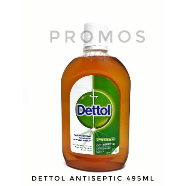 DETTOL ANTISEPTIC LIQUID CAIR 495 ML