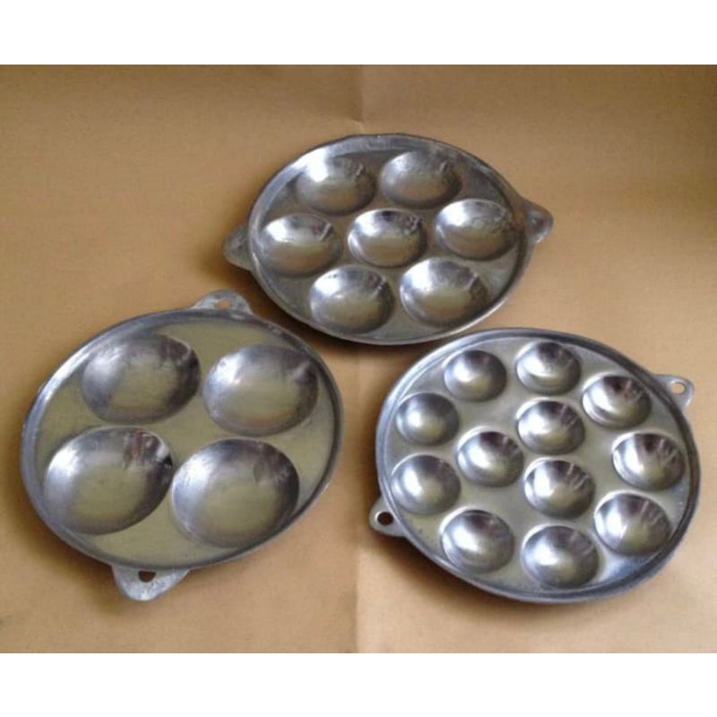 Cetakan Martabak Telur 4 lubang / 7 lubang / 12 lubang / spatula kecil / spatula besar / congkelan t