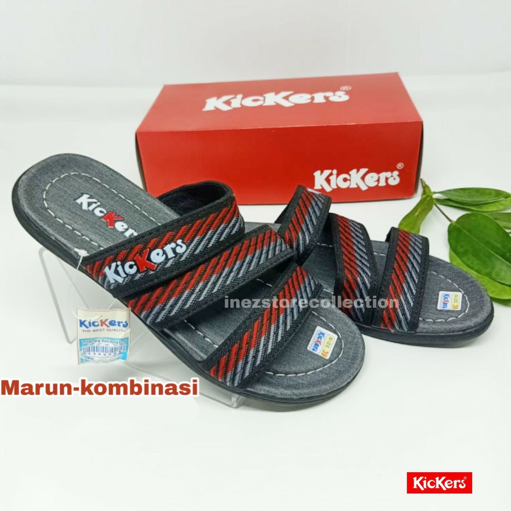 SANDAL PRIA KICKERS TERBARU KODE B.S  MURAH GROSIR