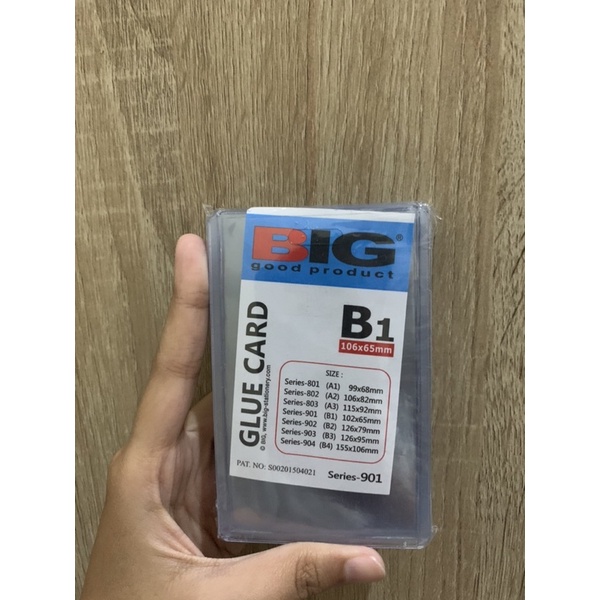 

ID Card Mika A1/Name Tag / Glue Card / Card Holder / TOP LOADER