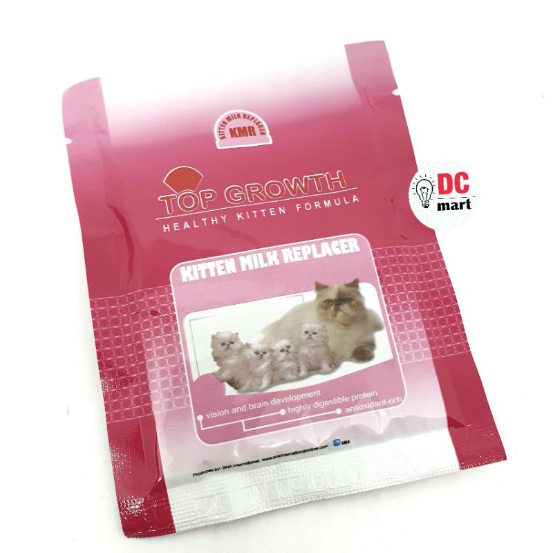 dc-Top Growth 30Gr (1 SACHET) Kitten Milk Replacer/ Susu Anak Kucing Kitten