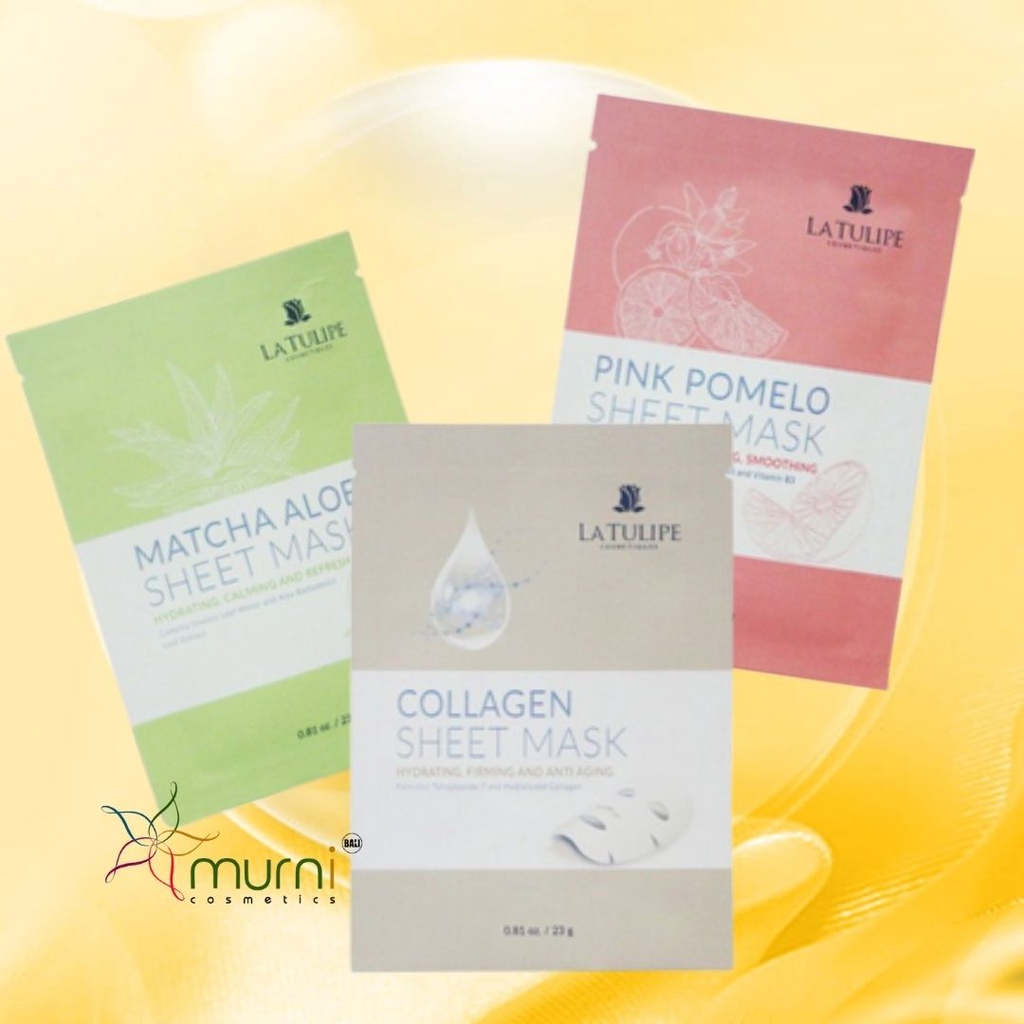 LA TULIPE  SHEET MASK 23g