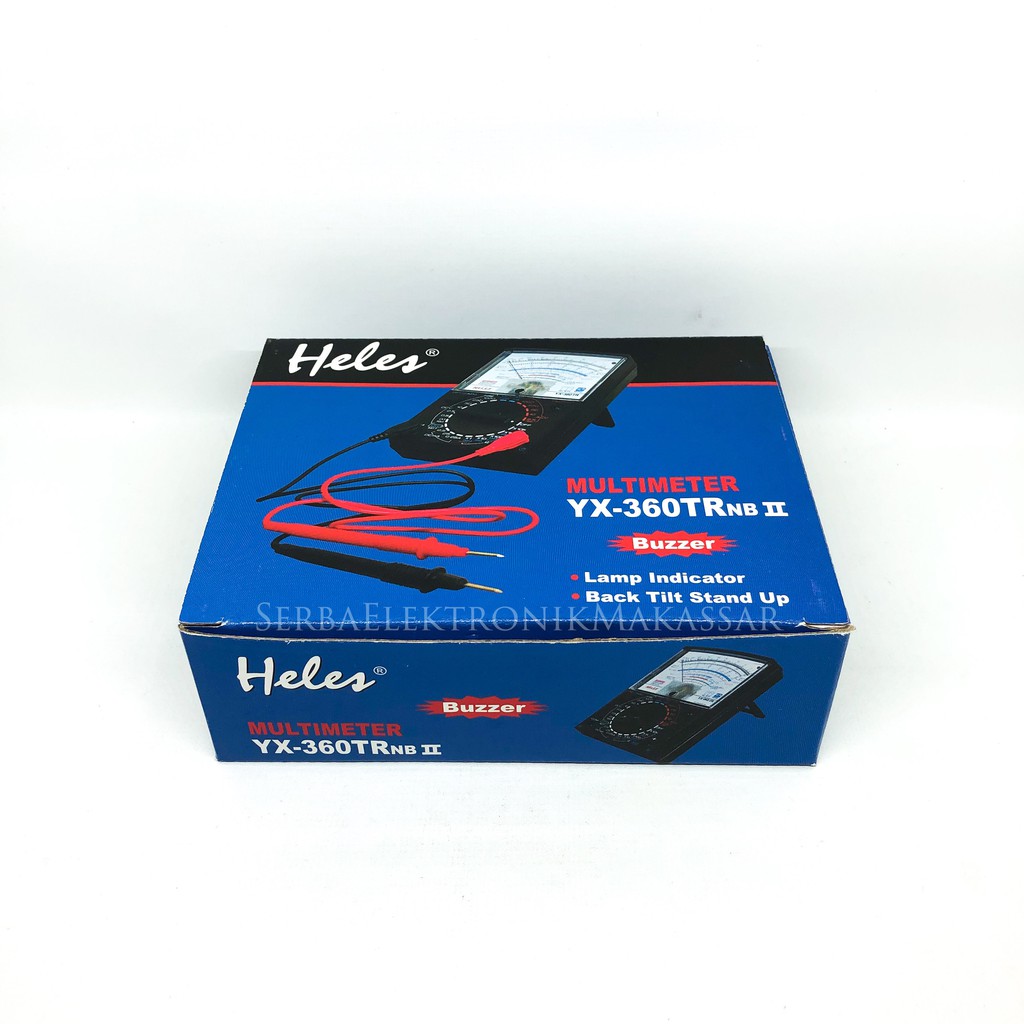 Multi Tester Avometer Multimeter Analog Heles YX-360TRNBII
