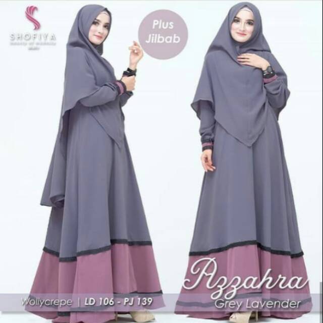 Azzahra syar'i set hijab