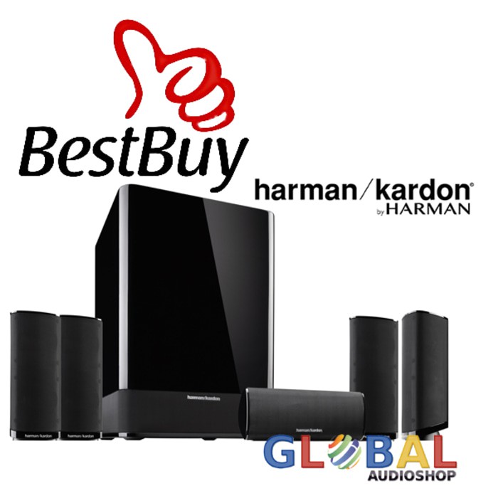 Harman Kardon HKTS11 / HKTS11 5.1 Home Theater Speaker System - Black