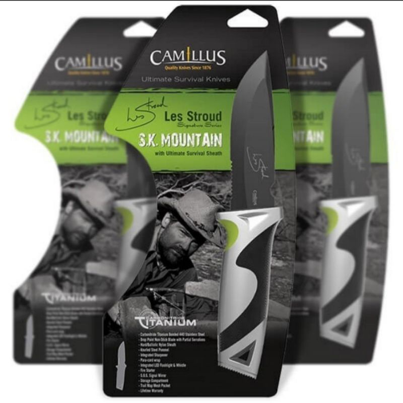 Camillus Knife Less Stroud SK Artic Fixed