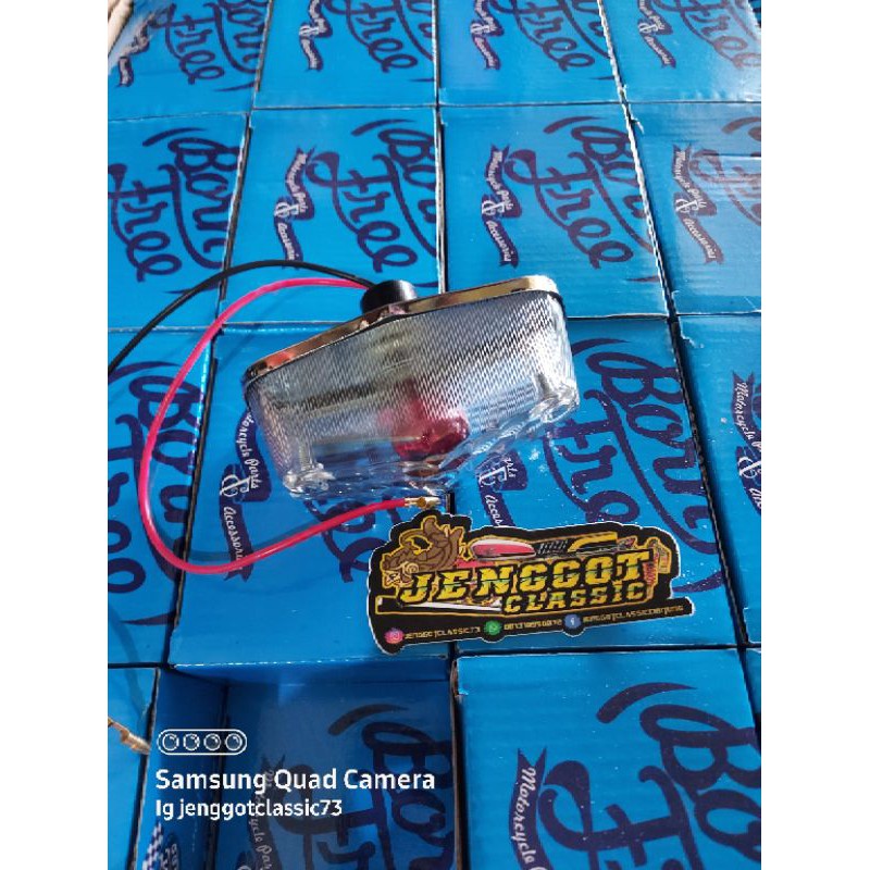 STOP LAMP BSA BENING lampu rem BSA Lampu belakang stop BSA cb