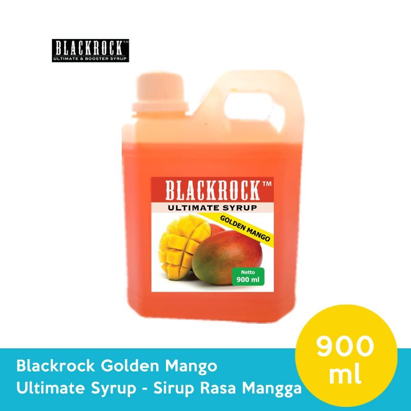 

Blackrock Golden Mango Ultimate Syrup 900 ml - sirup rasa mangga