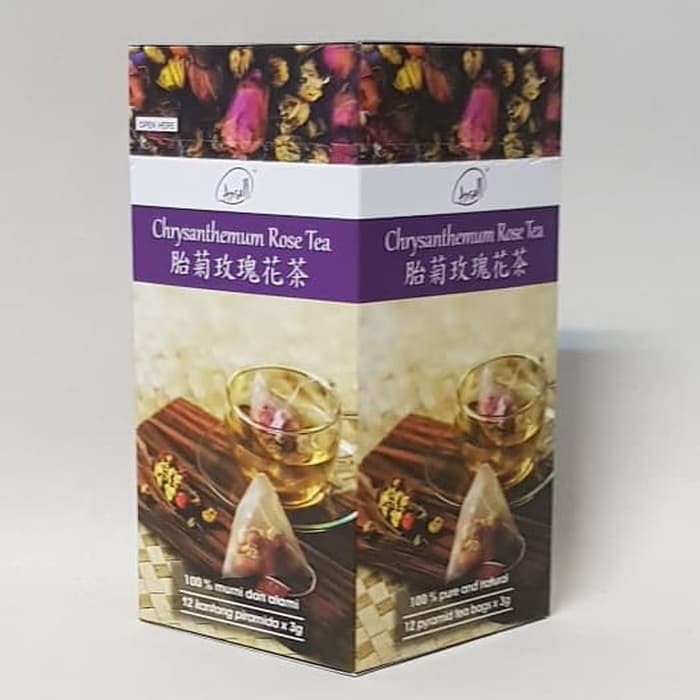 

ANSELL Chrysanthemum Rose Tea 12 bags x 3 gr