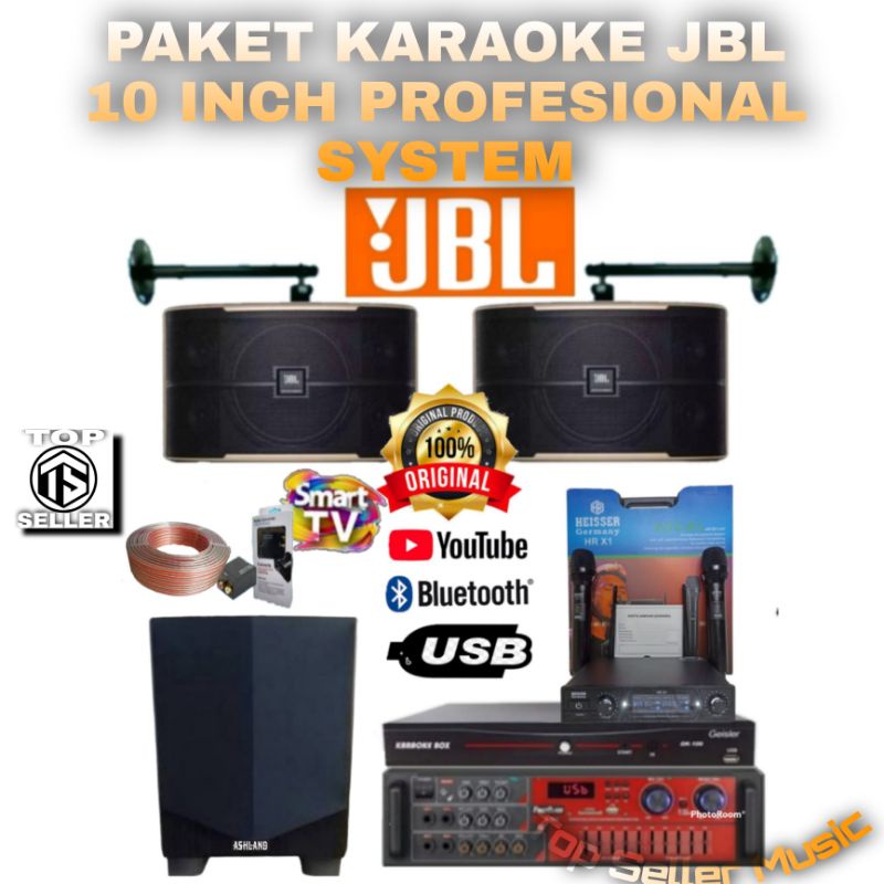 PAKET SOUND KARAOKE JBL 10 PASION SET KARAOKE TERMURAH KOMPLIT GARANSI