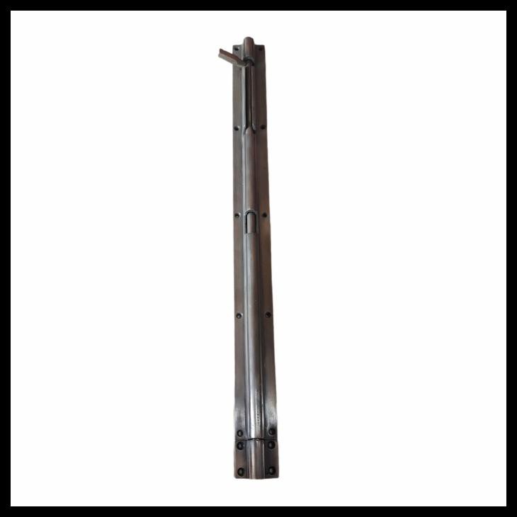 GRENDEL PENGUNCI KLASIK PINTU JENDELA RUMAH ANTIK KUNINGAN 47CM