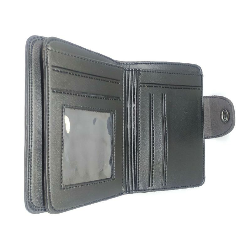 DOMPET KULIT PRIA 3/4 MODEL KANCING Ukuran Tanggung