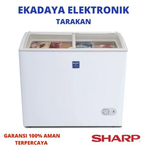BOX FREEZER SHARP / TEMPAT ES KRIM 212L | FRW-210