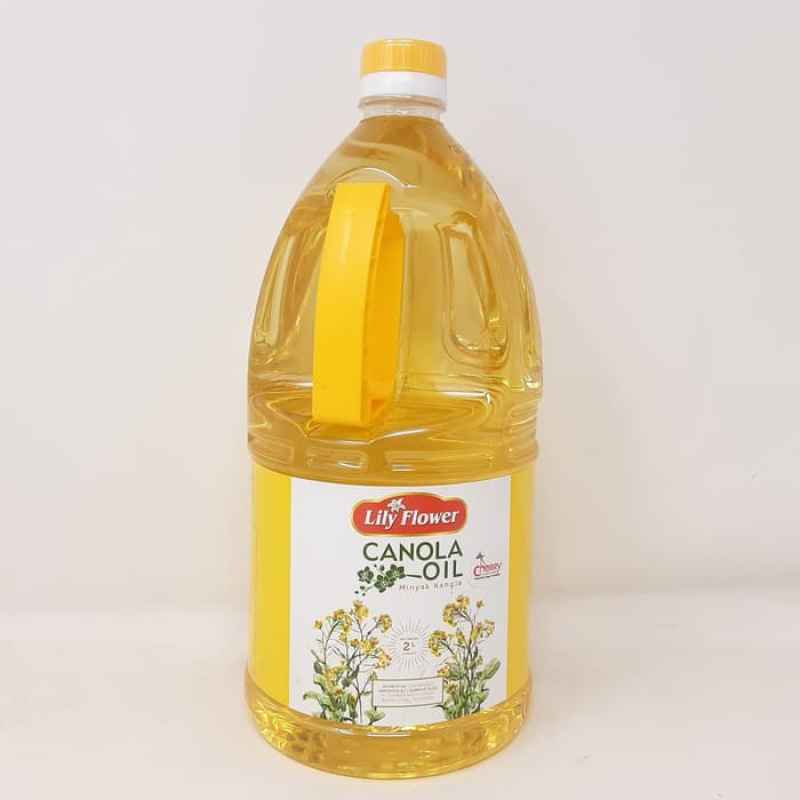 

Lily Flower Canola Oil 2L / 100% Minyak Kanola / Minyak Canola