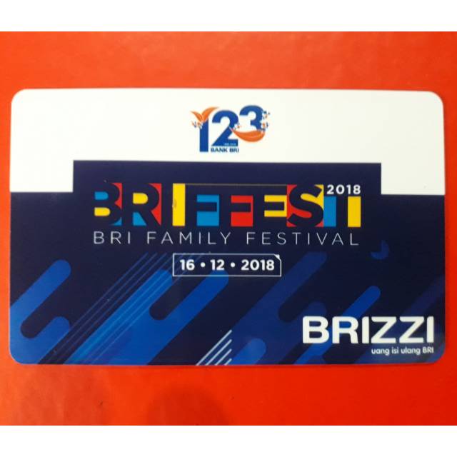 Spesial Edition BRI BRIZZI /Like eMoney eTOLL Tapcash or Flazz