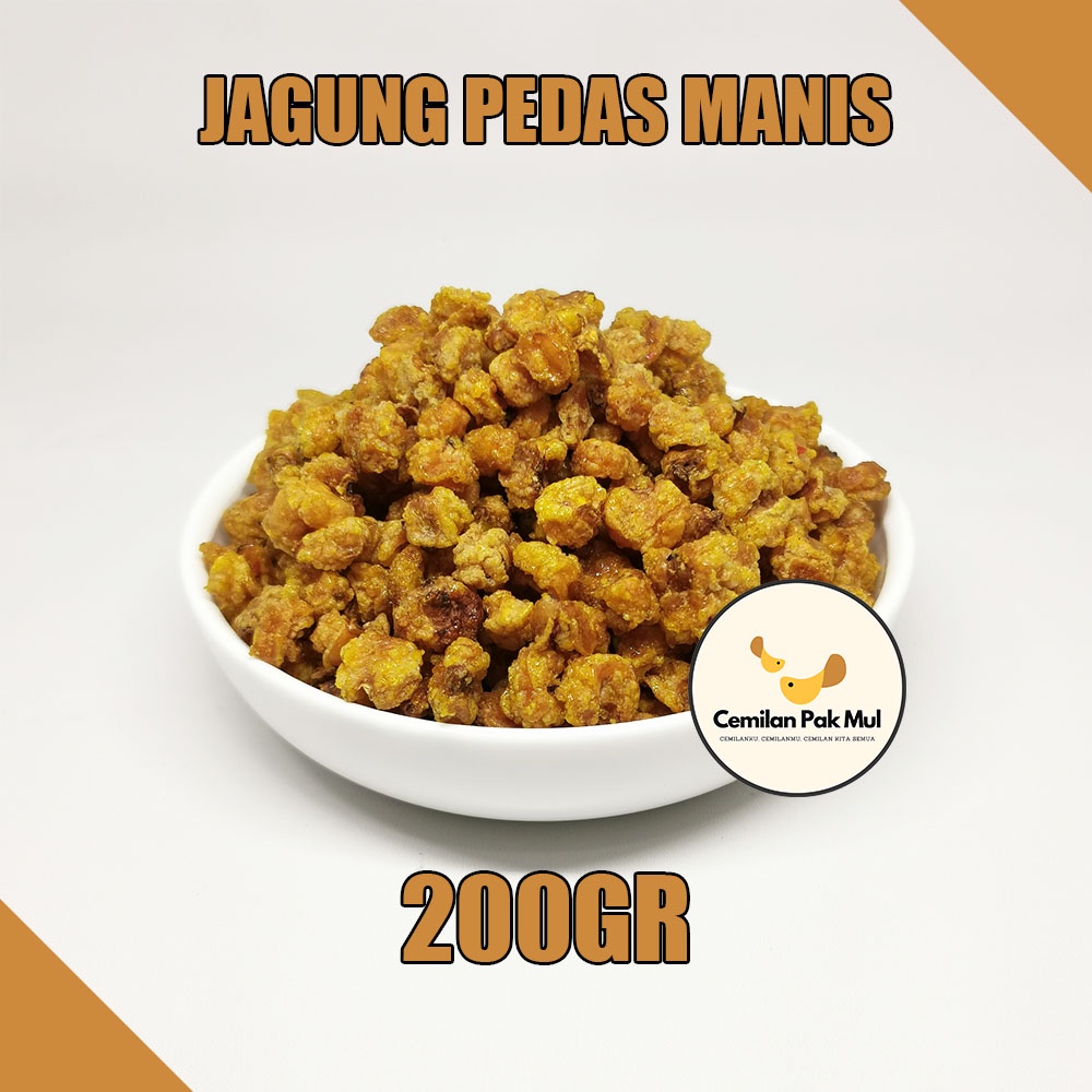

( 200GR ) JAGUNG MARNING PEDAS MANIS / JAGUNG PEDAS MANIS