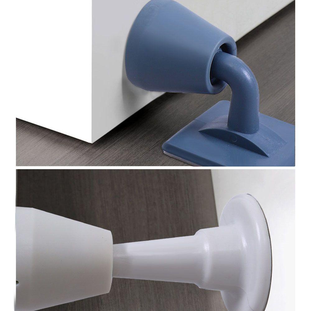 Wonder Door Stopper Lurus Silicone Penahan Pintu Gerbang Non Pukulan