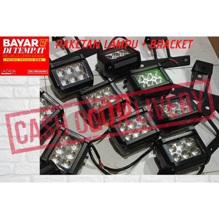 COD  Lampu led 6 titik Variasi rx king vixion byson gl tiger UNIVERSAL