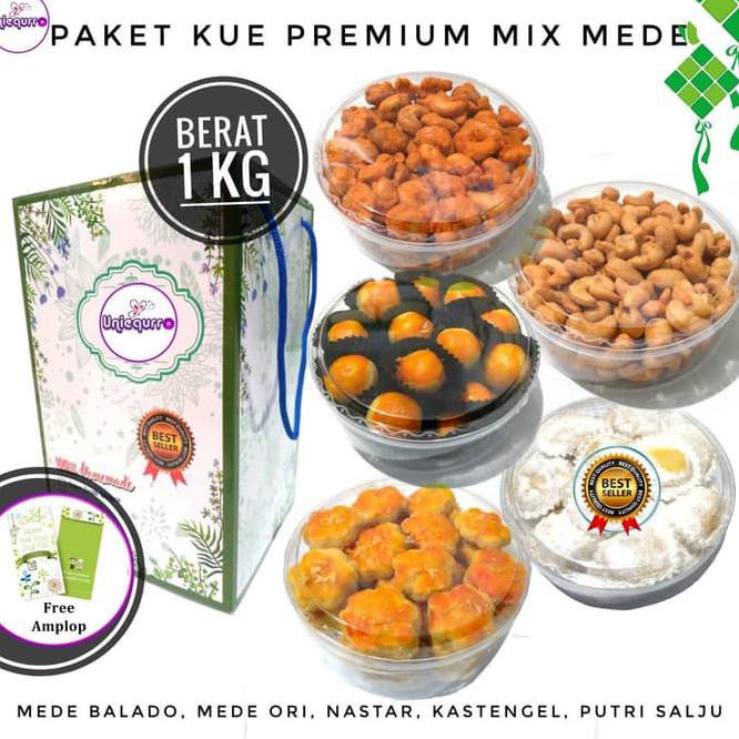 

Hot Item Paket Kue Lebaran Aneka Kue Mix Kacang Mede Premium