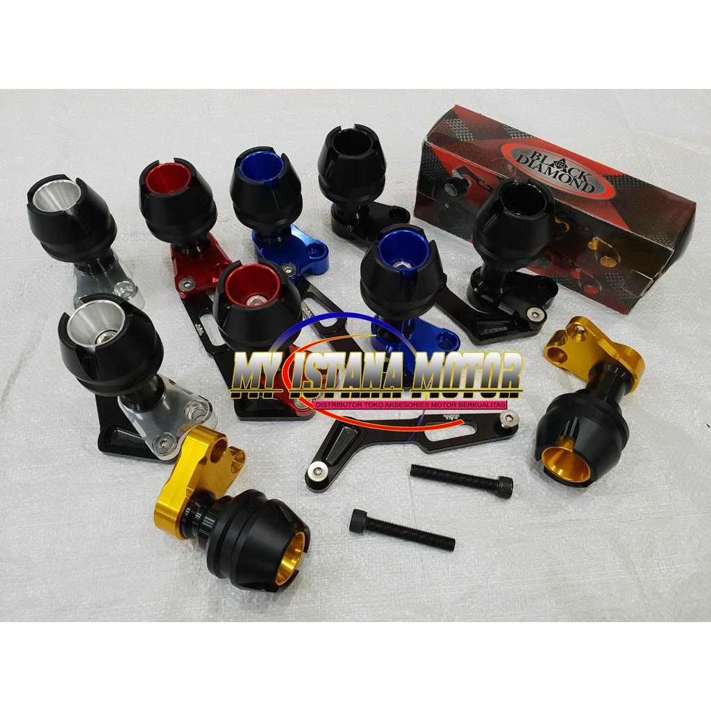 Jalu Knalpot Nmax/Xmax/Aerox/PCX Lokal (Black Diamond)