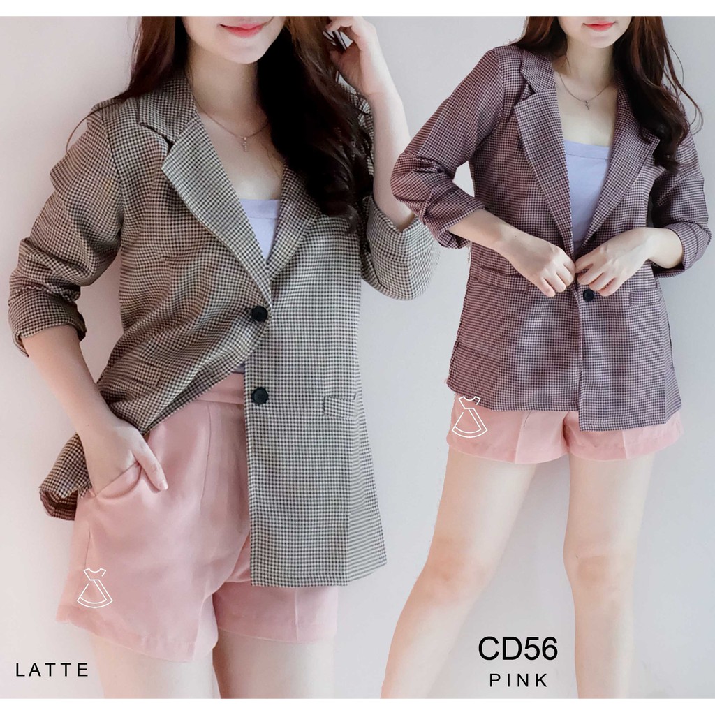 CD56 - Outer Blazer Linen Korea Look