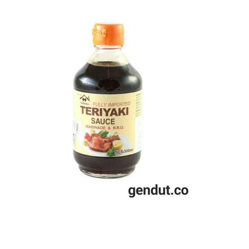 

Yamasa Teriyaki Sauce Marinade & BBQ 300 ml [Saus Teriyaki]