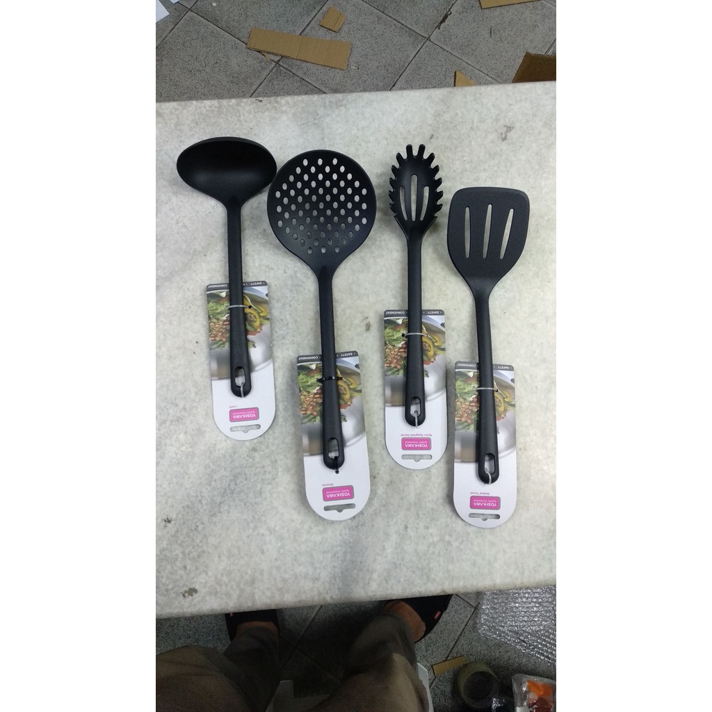 SODET / SUTIL / SENDOK TEFLON YOSHIKAWA NYLON