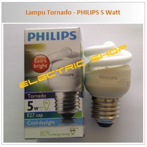 Lampu Tornado - PHILIPS 5 Watt