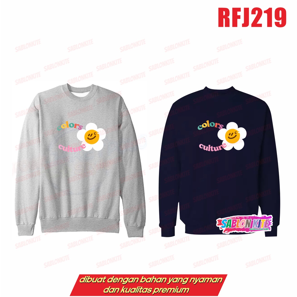 MURAH!!! SWEATER NEW WIEE CULTURE RFJ219