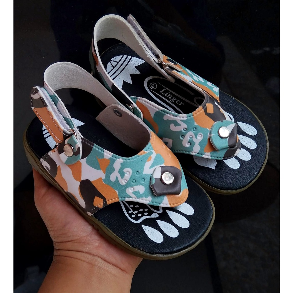 Sandal Baby Boy Sandal Anak Murah Sandal Anak Cowok Sandal Anak Cewek Usia 1 2 Tahun Non Led