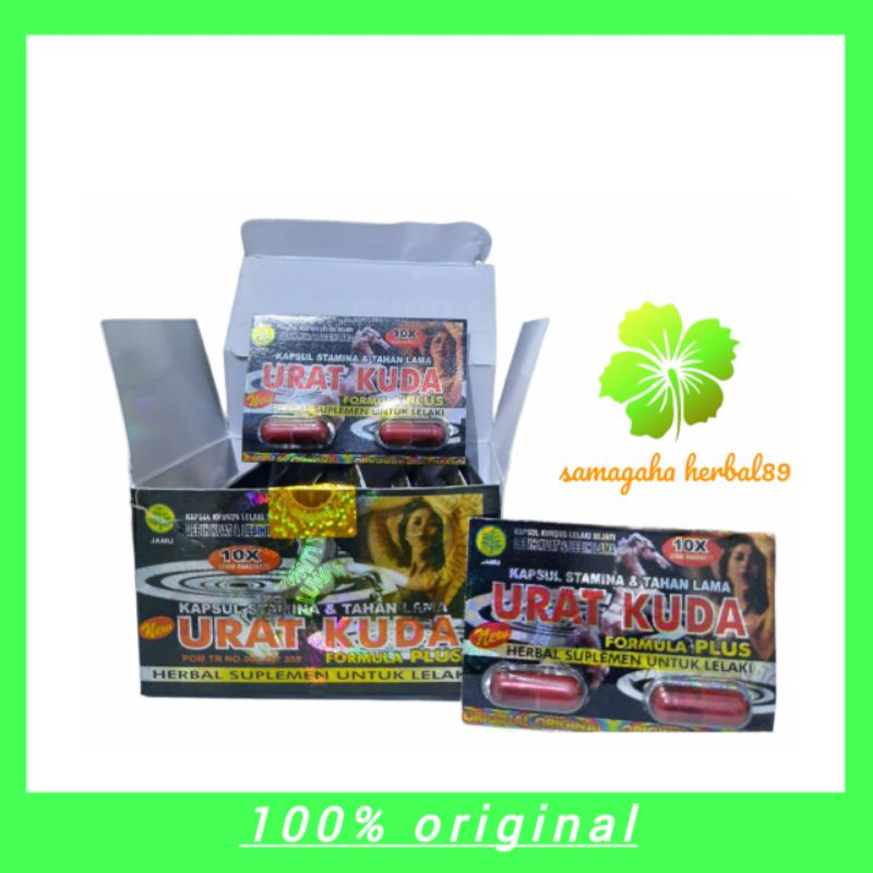 Urat kuda 10x kapsul jamu ampuh 100% original