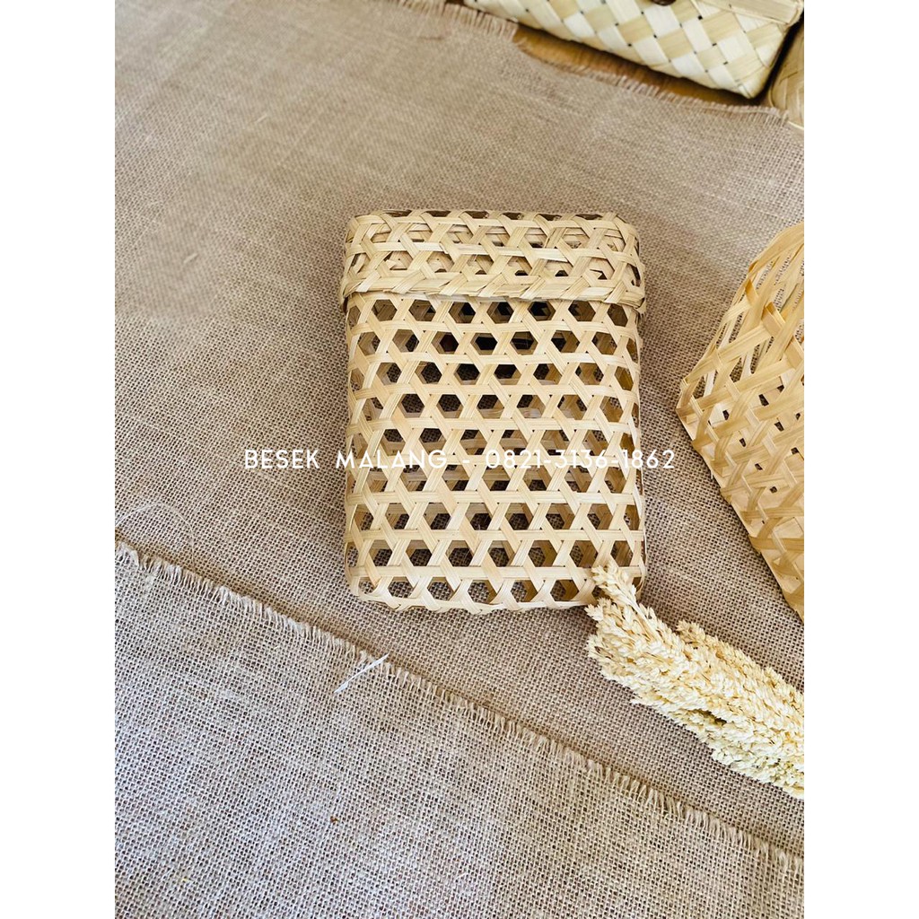 WADAH NOTEBOOK hampers bambu termurah